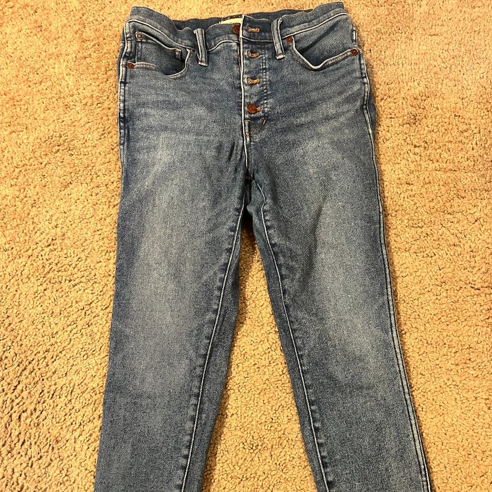 Madewell High Rise Skinny Jeans